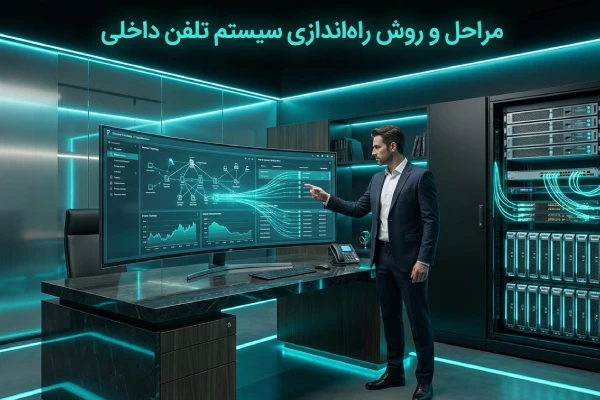مراحل و روش راه اندازی سیستم تلفن داخلی