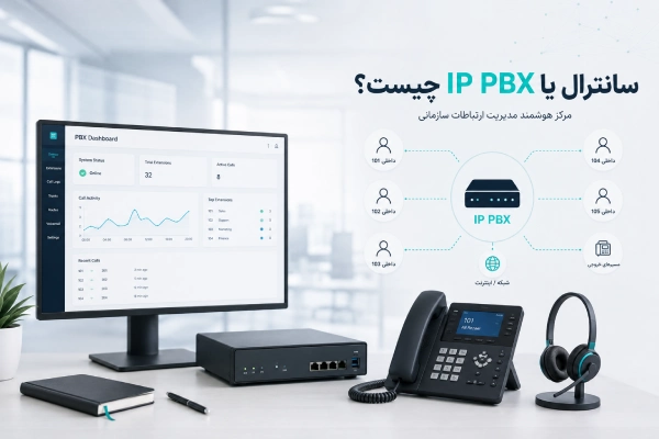 سانترال یا IP PBX چیست؟