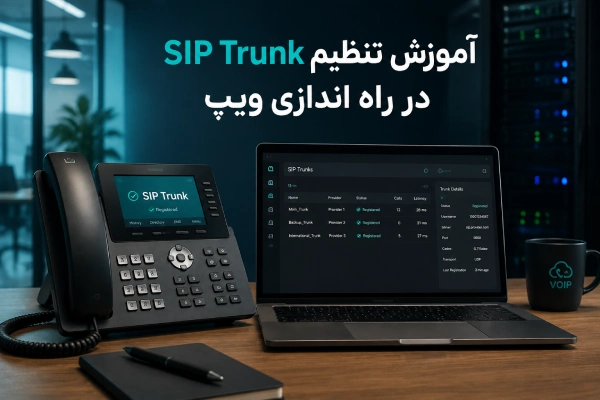 آموزش تنظیم SIP Trunk در راه اندازی ویپ