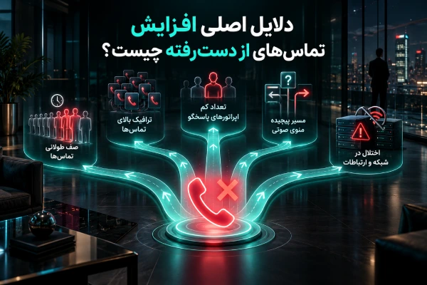 دلایل اصلی افزایش تماسهای از دسترفته چیست؟