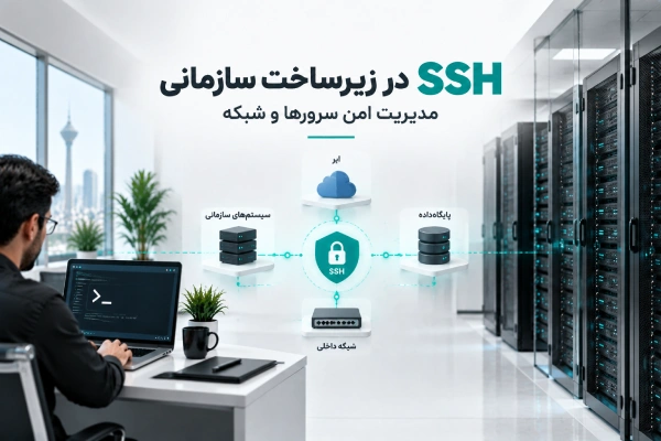 کاربرد SSH در مدیریت زیرساختهای سازمانی و سرورها