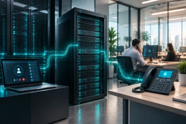 تفاوت سرور VoIP و IP PBX در سیستم تلفنی سازمانی