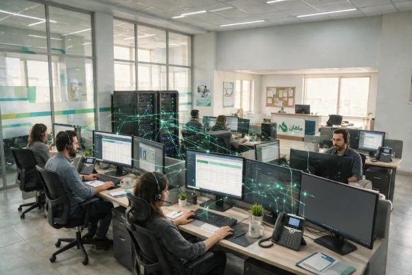 ارتباط مجازی سازی دسکتاپ با سیستمهای VoIP و مرکز تماس