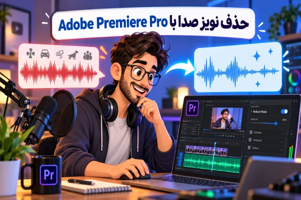 حذف نویز صدا با Adobe Premiere Pro
