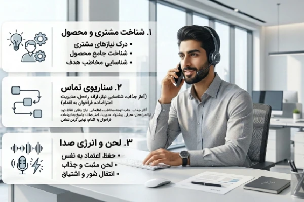 گام سوم: تنظیم انرژی و لحن صد
